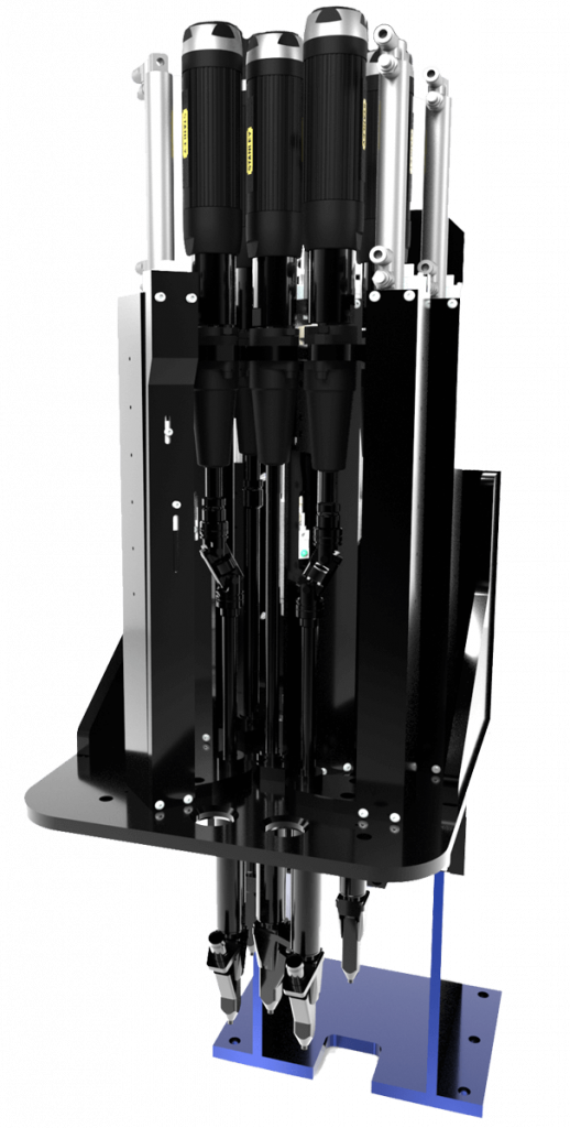 multi-spindle screwdriving offsets