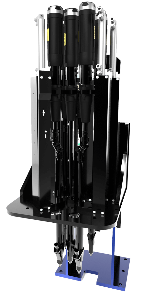 multi-spindle screwdriving offsets