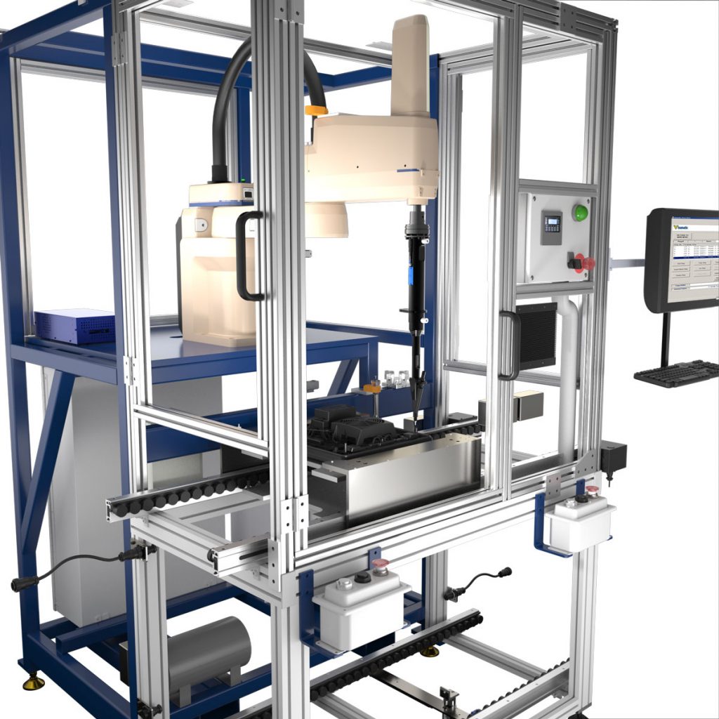 Robotic Screwdriver Viper conveyor station