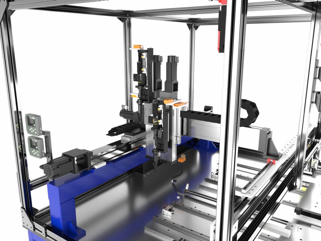 robot screwdriver z-axis cartesian